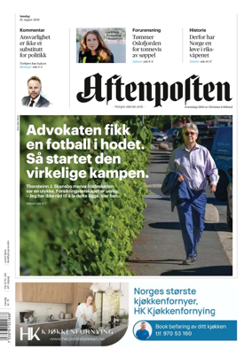 Cover of Aftenposten