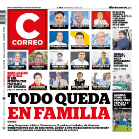 Cover of Diario Correo