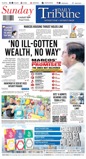 Cover of Daily Tribune (Philippines)