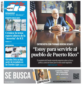 Cover of El Nuevo Dia