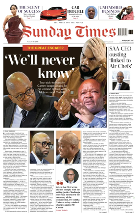 Cover of Sunday Times