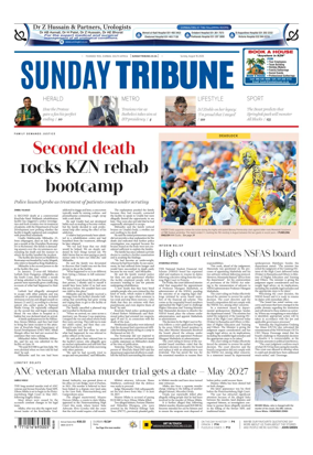 Cover of Sunday Tribune