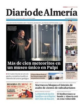 Cover of Diario de Almeria