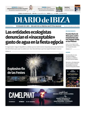 Cover of Diario de Ibiza