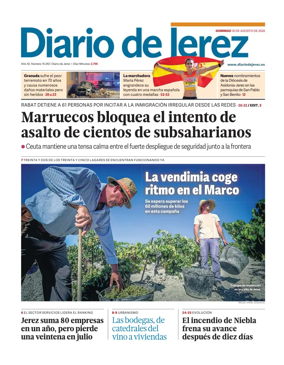 Cover of Diario de Jerez