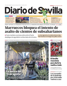 Cover of Diario de Sevilla