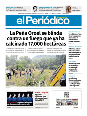 Cover of El Periodico Aragon