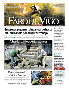 Cover of Faro de Vigo (Ourense)