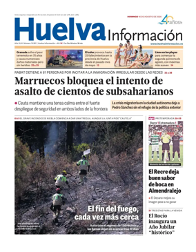 Cover of Huelva Informacion