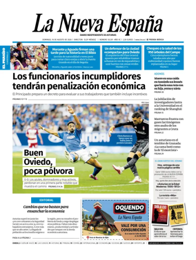 Cover of La Nueva Espana (Oviedo)