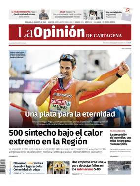 Cover of La Opinion de Murcia (Cartagena)