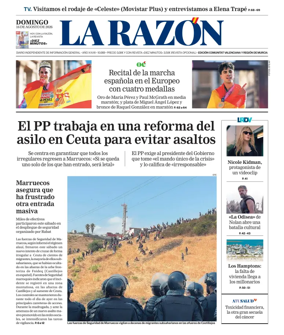 Cover of La Razon (Levante)