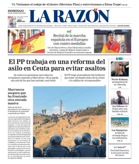 Cover of La Razon (Madrid)