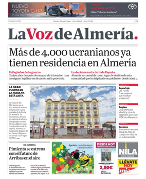Cover of La Voz de Almeria