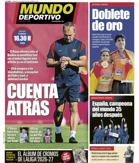 Cover of Mundo Deportivo (Barcelona)