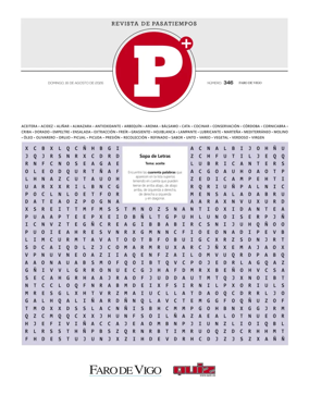 Cover of Pasatiempos