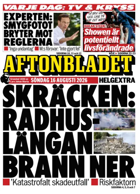 Cover of Aftonbladet