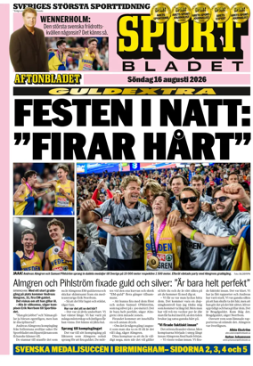 Cover of Sportbladet