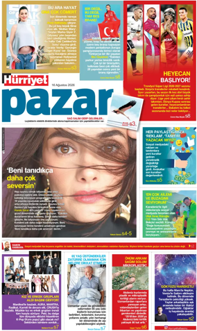Cover of Hurriyet - Pazar