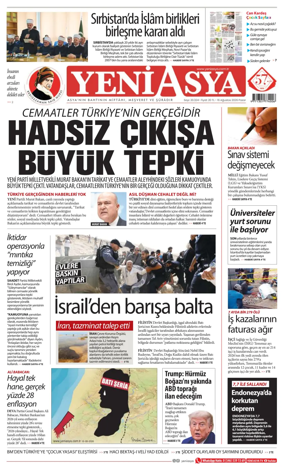 Cover of Yeni Asya