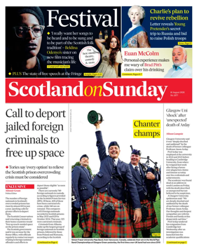 Cover of Scotland on Sunday