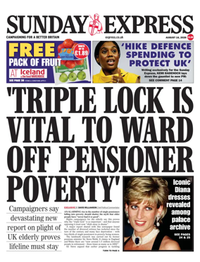 Cover of Sunday Express