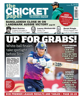 Cover of The Cricket Paper