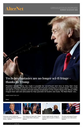 Cover of AlterNet