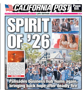 Cover of California Post