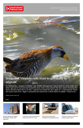 Cover of East Idaho News