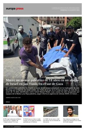 Cover of Europa Press - Compiled Edition