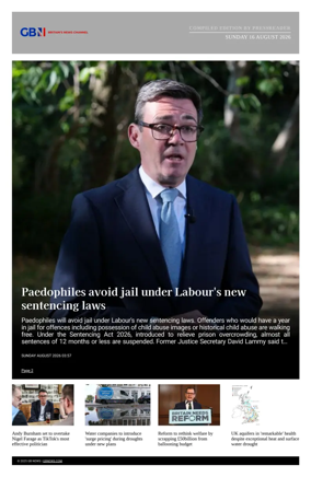 Cover of GB News UK