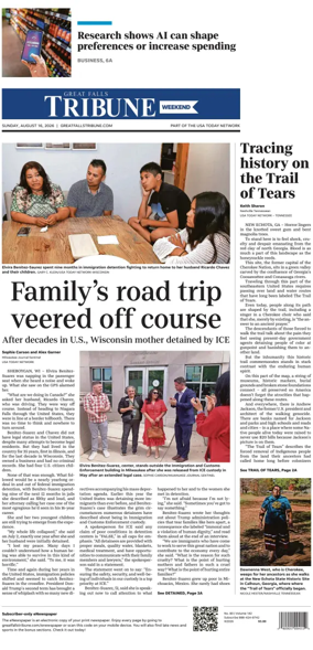 Cover of Great Falls Tribune