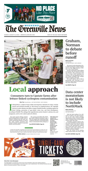 Cover of The Greenville News