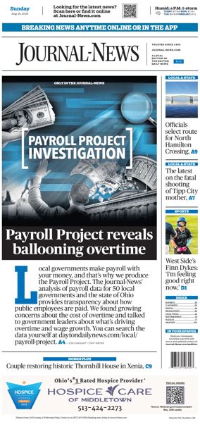 Cover of Hamilton Journal News