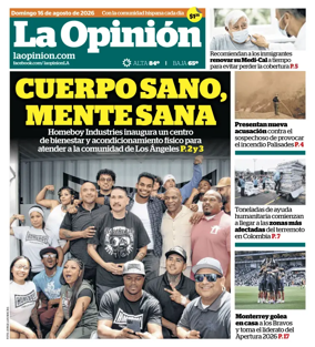Cover of La Opinion