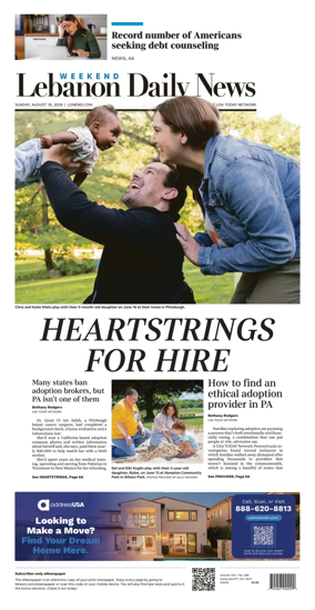 Cover of Lebanon Daily News