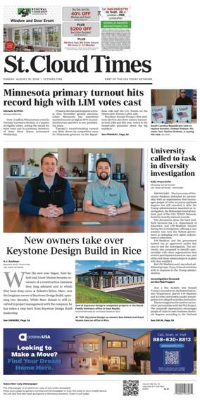 Cover of St. Cloud Times