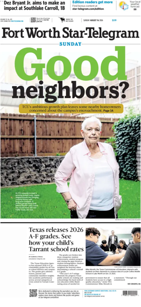 Cover of Star-Telegram (Sunday)
