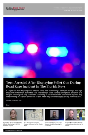Cover of Tampa Free Press