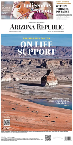 Cover of The Arizona Republic