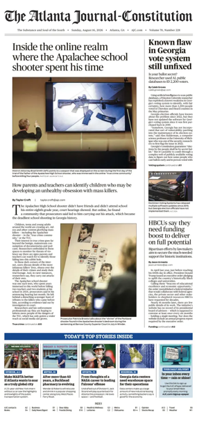 Cover of The Atlanta Journal-Constitution