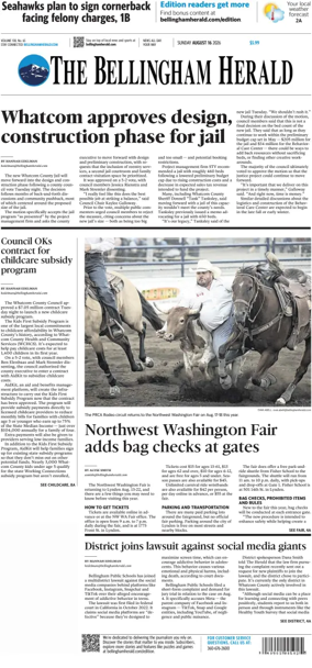 Cover of The Bellingham Herald (Sunday)