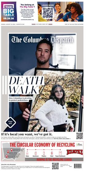 Cover of The Columbus Dispatch