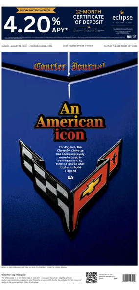 Cover of The Courier-Journal (Louisville)
