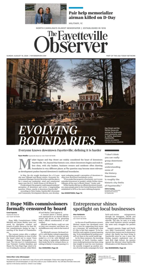 Cover of The Fayetteville Observer