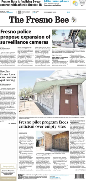 Cover of The Fresno Bee (Sunday)