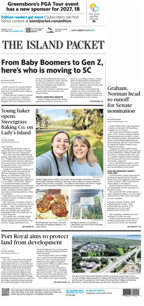Cover of The Island Packet (Sunday)