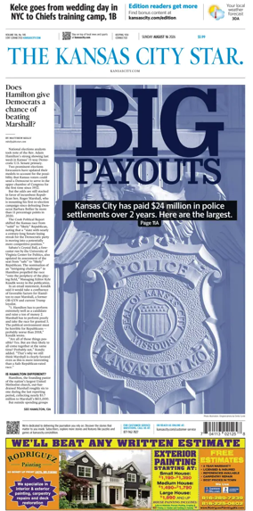 Cover of The Kansas City Star (Sunday)