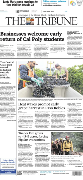Cover of The Tribune (SLO) (Sunday)